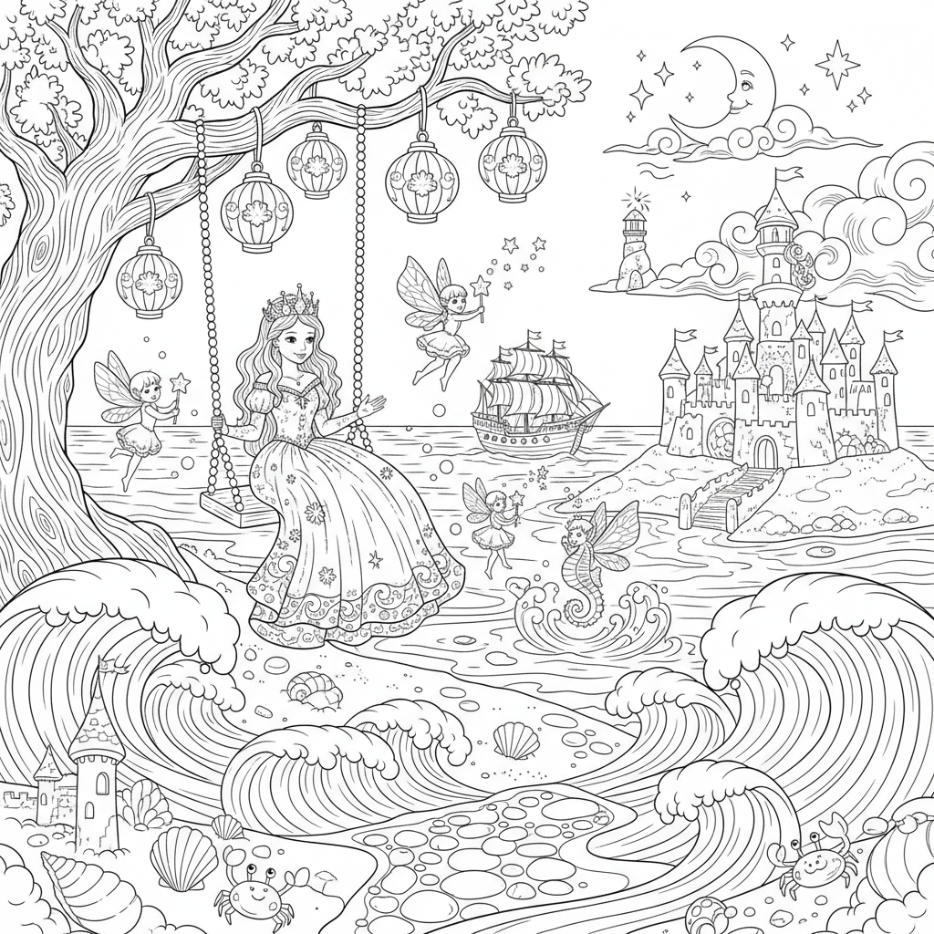 Fairy Tales coloring pages