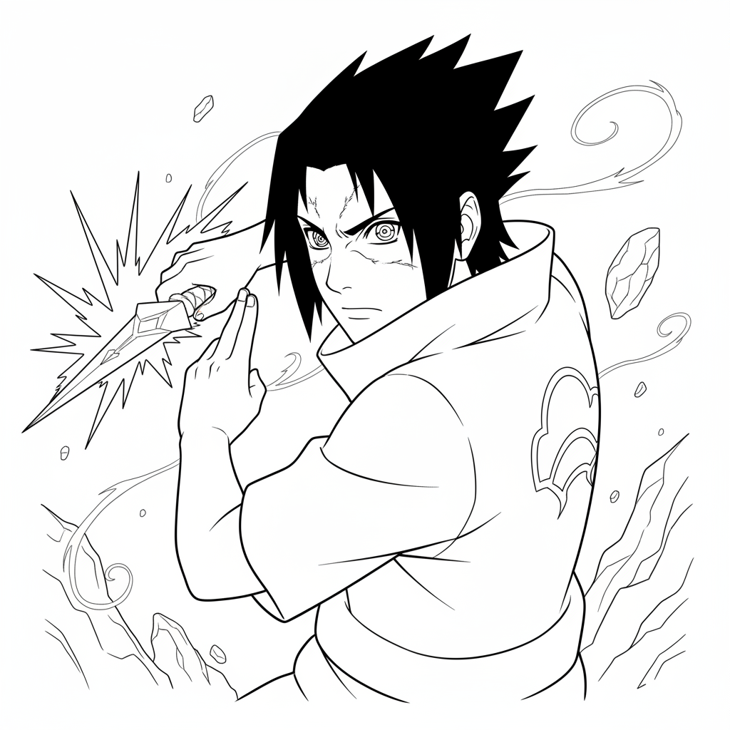 Naruto coloring pages