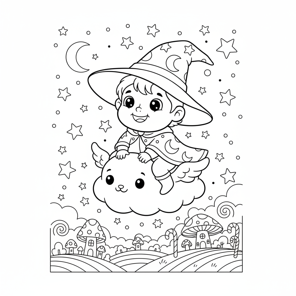 Preschool coloring pages