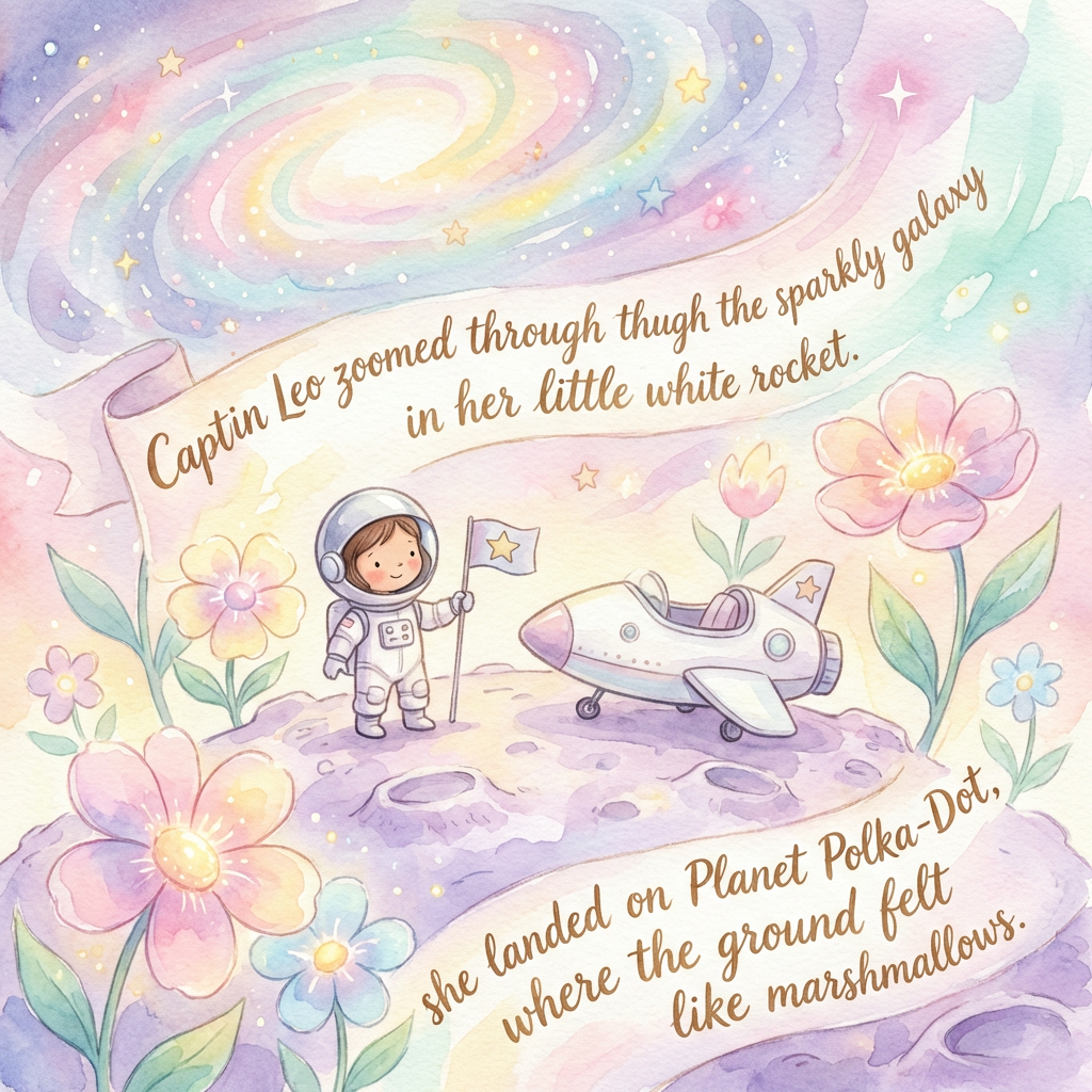 Captain Leo and the Candy Star Planet