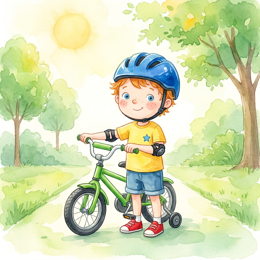 Little Ben's Big Ride – AI illustrated storybook